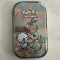 Pokemon Celebrations Mini Tin Unova Featuring Tepig, Snivy, Oshawott NEW SEALED - Image 1