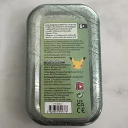 Pokemon Celebrations 25th Anniversary Mini Tin - Alola - Sealed - Image 2