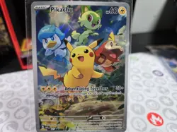 Pokemon TCG - S&V Paldea Evolved - Pikachu SVP 027 ETB Promo - Sealed - Image 3