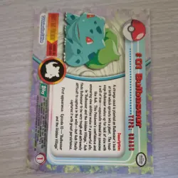 1999 Pokemon TV Animation Series 1 #01 Bulbasaur LP - Image 2