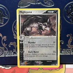 Mightyena - 18/108 Power Keepers - Pokemon TCG - 2007 NM - Image 1