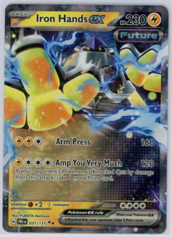 Pokemon TCG Iron Hands ex 031/131 Sv: Prismatic Evolutions Double Rare - Image 1