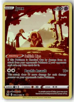 Jynx ⭐ TG04/TG30 Holo Silver Tempest Trainer Gallery Pokemon NM - Image 1