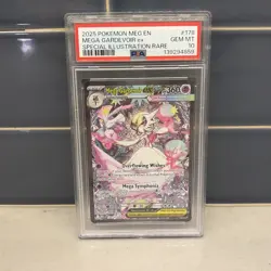 Pokemon 2025 Mega Gardevoir ex 178/132 SIR Mega Evolution GEM MINT PSA 10 - Image 1