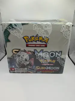 Pokemon TCG Sun & Moon Guardians Rising Booster Display Box Factory Sealed 36 Pk - Image 1