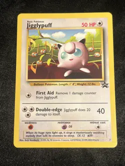 2000 Jigglypuff #7 - Black Star Promo Non-Holo Rare - Pokemon TCG - LP - Image 1