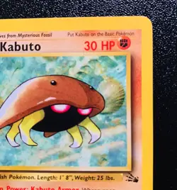 Kabuto 1st Edition Pokemon TCG Fossil Set 50/62 - NEAR MINT!🔥 - Image 4