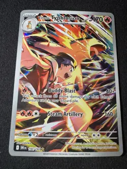 Pokemon TCG Ethans Typhlosion 190/182 Illustration Rare Sv10: Pack Fresh / NM - Image 1