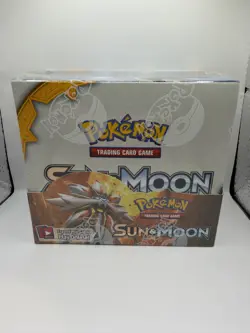 Pokemon TCG Sun & Moon Base Booster Display Box Factory Sealed 36 Packs - Image 1