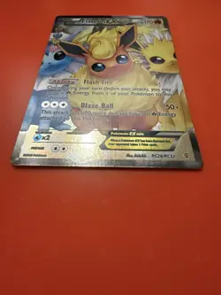 Pokemon TCG - Flareon EX (Full Art) RC28 Generations: Radiant Collection NM - Image 5
