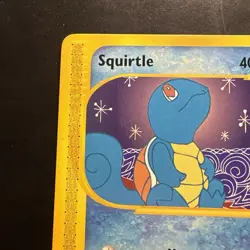 Pokemon Vintage Squirtle 132/165 Expedition Base Set Wotc 2002 - Image 2