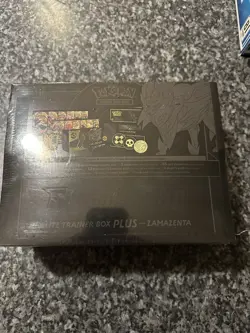 Pokemon TCG Sword & Shield Zamazenta ETB Elite Trainer Box PLUS New/Sealed - Image 2