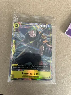RORONOA ZORO ILLUSTRATION VOLUME 3 PROMOTION SEALED CARD ONE PIECE OPO7-113 - Image 1