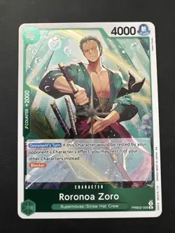 Roronoa Zoro - PRB02-006 PRB02-006 Premium Booster -The Best- Vol. 2 Foil - Image 1