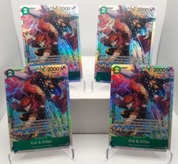 Kid & Killer Playset - ST24-002 x4 - Starter Deck 24 - One Piece TCG - English - Image 1