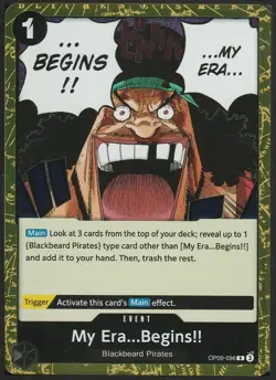 My Era...Begins!! OP09-096 NM Emperors in the New World One Piece TCG English - Image 1