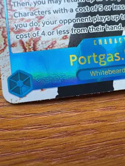 One Piece Carrying on His Will Portgas D Ace Alt Art OP13-119 SEC - Image 2