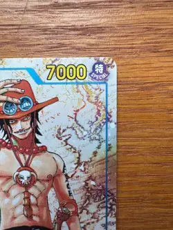 One Piece Carrying on His Will Portgas D Ace Alt Art OP13-119 SEC - Image 3