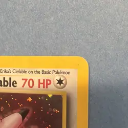 Pokemon TCG Erika's Clefable Gym Heroes Holo Rare Card 3/132 NP NM or higher - Image 3