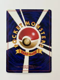 Erika's Clefairy No.035 Pokemon Card Japanese Gym Heroes WOTC Old Back LP - Image 2