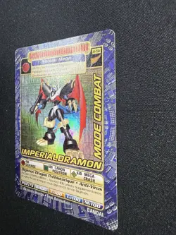 Imperialdramon Fighter Mode JD-156 Rare French Digimon Card Digi-battle Holo - Image 4