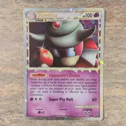 Pokemon Slowking Prime 85/90 Undaunted Ultra Rare Holo 100HP English TCG Card - Image 1