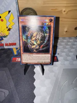 Gazelle the King of Mythical Claws MP24 Prismatic Secret Rare (PSR) Yugioh Card - Image 1