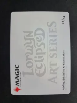 Ashling, Rekindled 33/54 MTG Lorwyn Eclipsed Art Series Card - Image 2