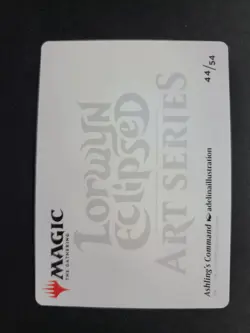 Ashling's Command 44/54 MTG Lorwyn Eclipsed Art Series Card - Image 2