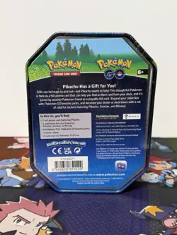 Pokemon Card Pokemon GO Tin Pikachu Sword & Shield SEALED - Image 2