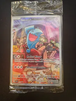 Destined Rivals ETB Team Rockets Wobbuffet Holo Card Sealed Promo Pokemon TCG - Image 1