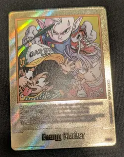 Energy Marker E-85 Gold Manga Booster 02 Dragon Ball Card English - Image 1
