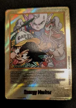 Energy Marker E-85 Gold Manga Booster 02 Dragon Ball Card English - Image 2