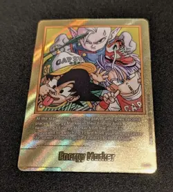Energy Marker E-85 Gold Manga Booster 02 Dragon Ball Card English - Image 3
