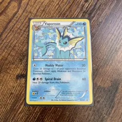 Vaporeon BW89 Holo Promo Card LP CONDITION - Image 3