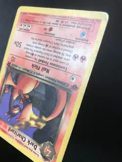 Dark Charizard 1st edition 21/82 Team Rocket set Pokemon rare card HP - Image 3