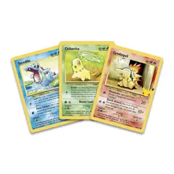 Pokemon 25th Anniversary Johto First Partner Pack: JUMBO CARDS ONLY NO PACKS - Image 1