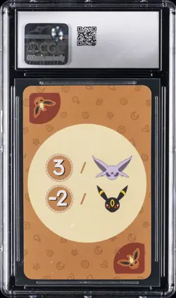 2019 POKEMON PLAYING CARDS KOREAN POINT SALAD - EEVEE EVOLUTION FLAREON CGC 9.5 - Image 2