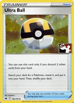 Pokemon Ultra Ball Holo Prize Pack Series Cards #146/159 NM - Image 1