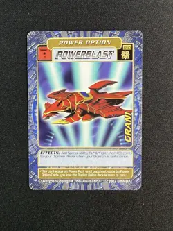 Grani BO-323 Digimon Digi-battle Series 6 Bandai Trading Card - Rare - Image 1