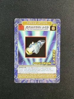 Positron Laser BO-320 Digimon Digi-battle Series 6 Bandai Trading Card - Rare - Image 1