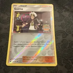 Guzma (115/147) - Regional Championships Reverse Hole Promo - Pokemon Card - Image 1