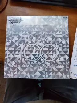 Disney100 Celebration Trading Card Weiss Schwarz Booster Box Sealed Unopened - Image 1