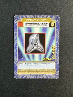 Giga Claws BO-319 Digimon Digi-battle Series 6 Bandai Trading Card - Rare - Image 1