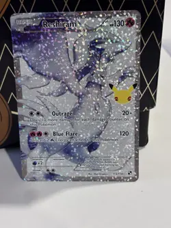 Reshiram Celebrations Classic Collection Card 113/114 Near Mint Condition - Image 1