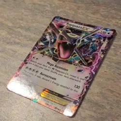 Pokemon Rayquaza EX XY69 Promo Holo Dragon Type XY Set English TCG Card - Image 2