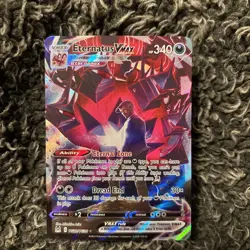 Pokemon Eternatus VMAX TG22/TG30 Lost Origin Holo Pokemon Card NM English - Image 1