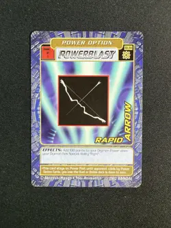 Rapid Arrow BO-314 Digimon Digi-battle Series 6 Bandai Trading Card - Rare - Image 1