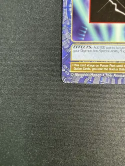 Rapid Arrow BO-314 Digimon Digi-battle Series 6 Bandai Trading Card - Rare - Image 5