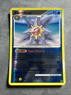 Pokemon Card - Starmie Rising Rivals 50/111 Uncommon Reverse Holo - Image 1